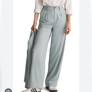 NWT Madewell Petite Neale Straight-Leg Pant in Drapeweave